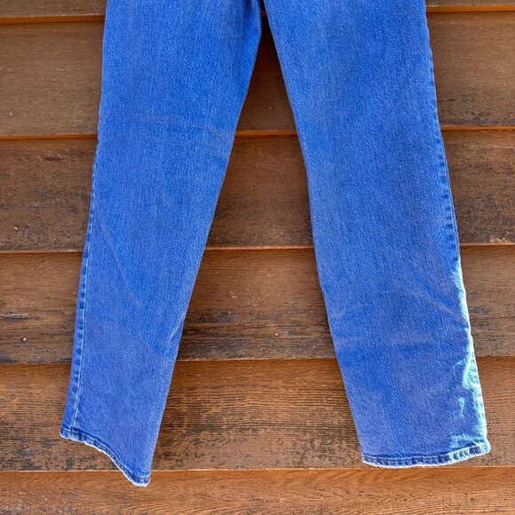 Universal Thread High Rise 90s Straight Button Up Blue Jeans Size 8 - Picture 11 of 14